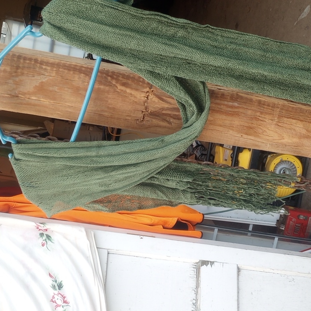 Green scarf
